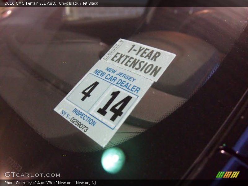 Onyx Black / Jet Black 2010 GMC Terrain SLE AWD