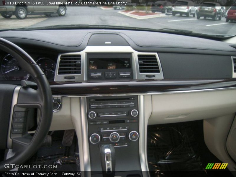 Steel Blue Metallic / Cashmere/Fine Line Ebony 2010 Lincoln MKS FWD