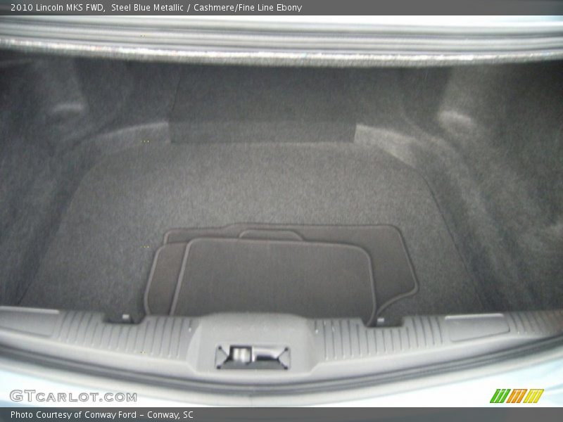 Steel Blue Metallic / Cashmere/Fine Line Ebony 2010 Lincoln MKS FWD