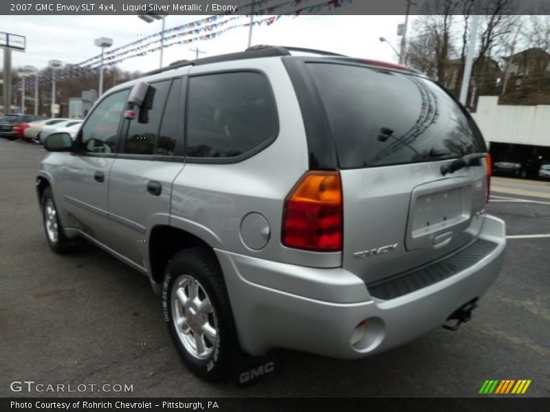 Liquid Silver Metallic / Ebony 2007 GMC Envoy SLT 4x4