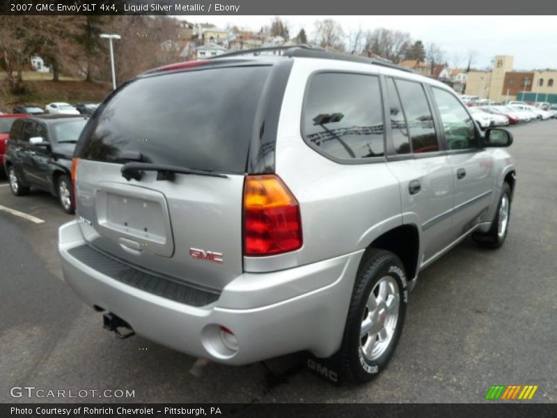 Liquid Silver Metallic / Ebony 2007 GMC Envoy SLT 4x4