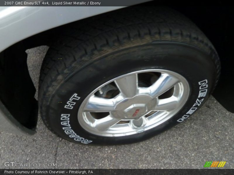Liquid Silver Metallic / Ebony 2007 GMC Envoy SLT 4x4