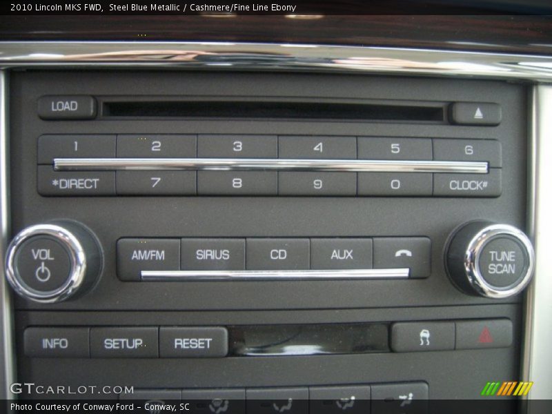 Audio System of 2010 MKS FWD