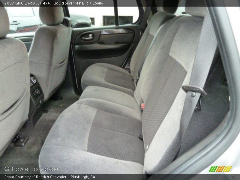 Liquid Silver Metallic / Ebony 2007 GMC Envoy SLT 4x4