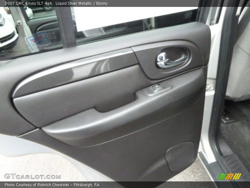 Liquid Silver Metallic / Ebony 2007 GMC Envoy SLT 4x4