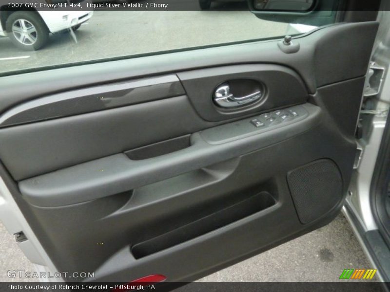 Liquid Silver Metallic / Ebony 2007 GMC Envoy SLT 4x4