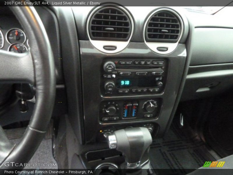Liquid Silver Metallic / Ebony 2007 GMC Envoy SLT 4x4