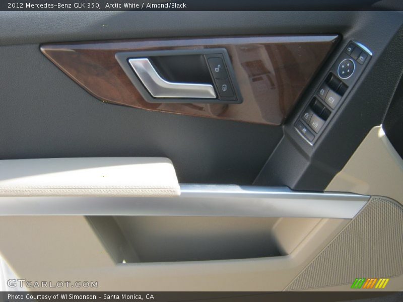 Arctic White / Almond/Black 2012 Mercedes-Benz GLK 350