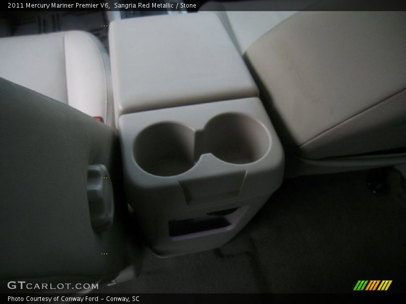 Sangria Red Metallic / Stone 2011 Mercury Mariner Premier V6