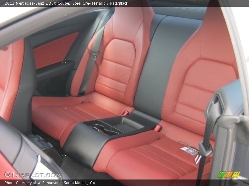 Rear Seat of 2012 E 350 Coupe