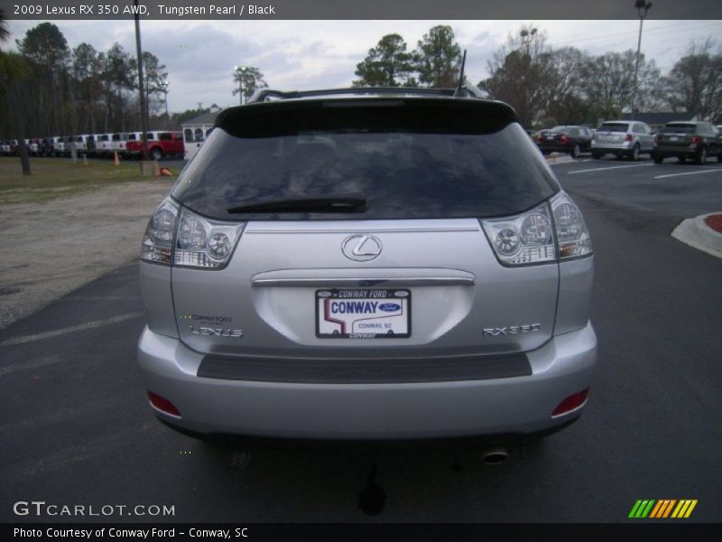 Tungsten Pearl / Black 2009 Lexus RX 350 AWD