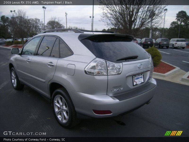 Tungsten Pearl / Black 2009 Lexus RX 350 AWD