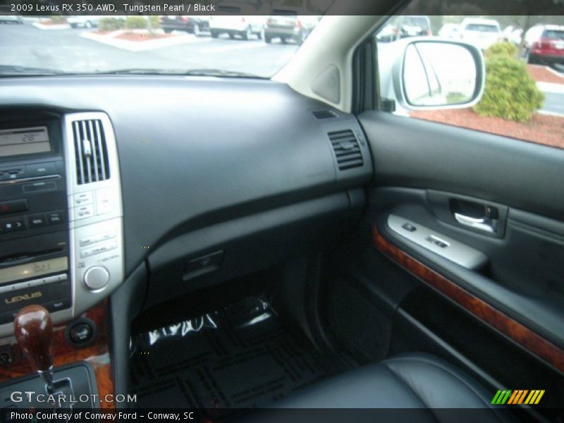 Tungsten Pearl / Black 2009 Lexus RX 350 AWD