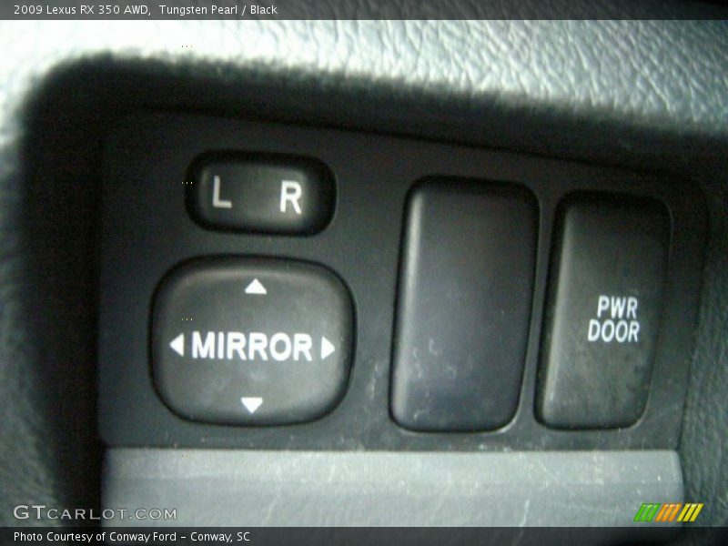 Tungsten Pearl / Black 2009 Lexus RX 350 AWD
