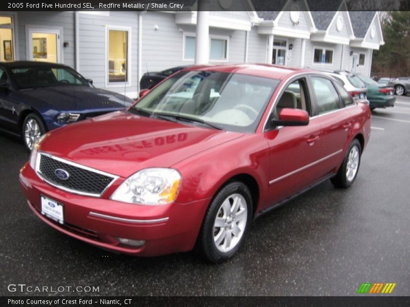 Redfire Metallic / Shale Grey 2005 Ford Five Hundred SEL