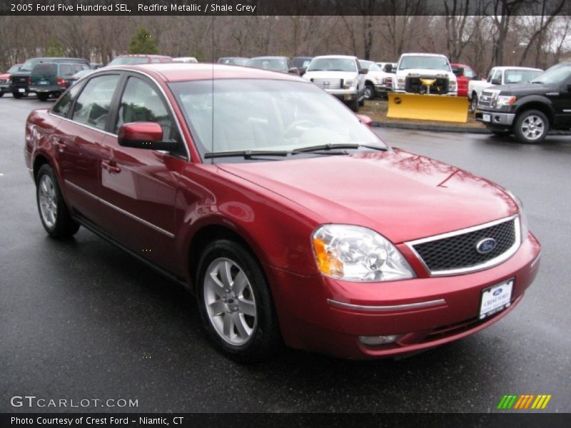 Redfire Metallic / Shale Grey 2005 Ford Five Hundred SEL