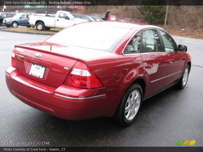 Redfire Metallic / Shale Grey 2005 Ford Five Hundred SEL