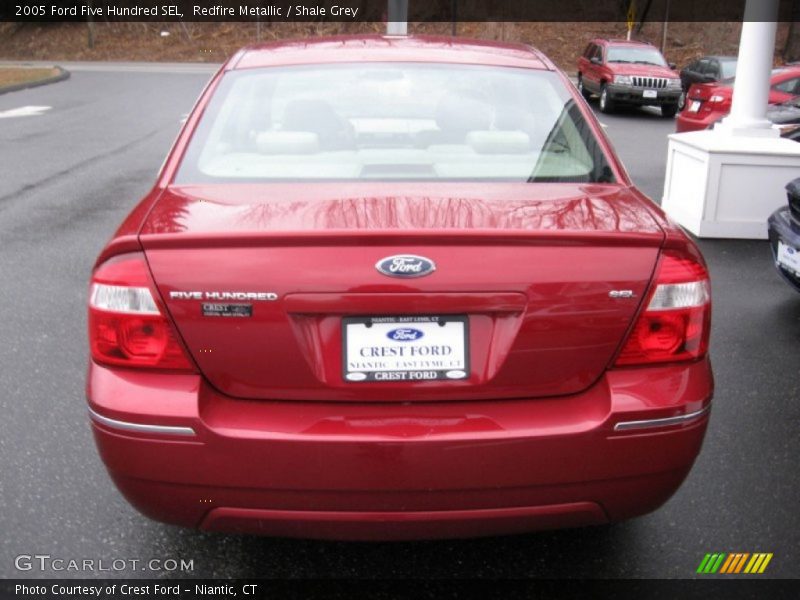 Redfire Metallic / Shale Grey 2005 Ford Five Hundred SEL