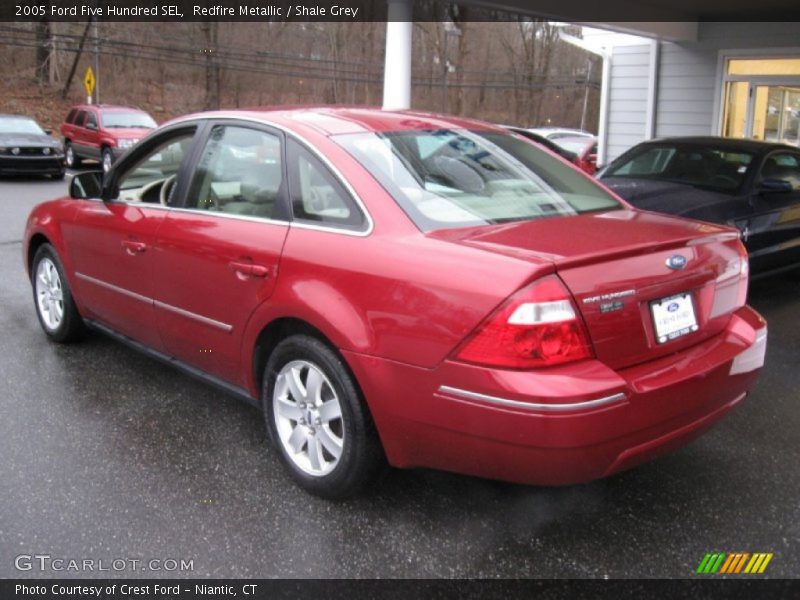 Redfire Metallic / Shale Grey 2005 Ford Five Hundred SEL