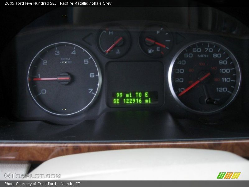 Redfire Metallic / Shale Grey 2005 Ford Five Hundred SEL