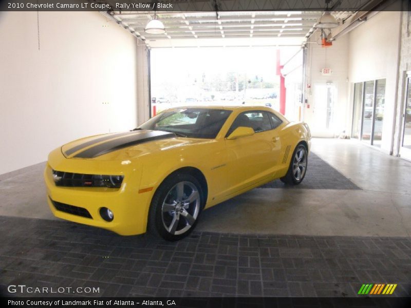 Rally Yellow / Black 2010 Chevrolet Camaro LT Coupe