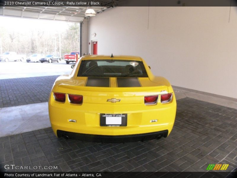 Rally Yellow / Black 2010 Chevrolet Camaro LT Coupe