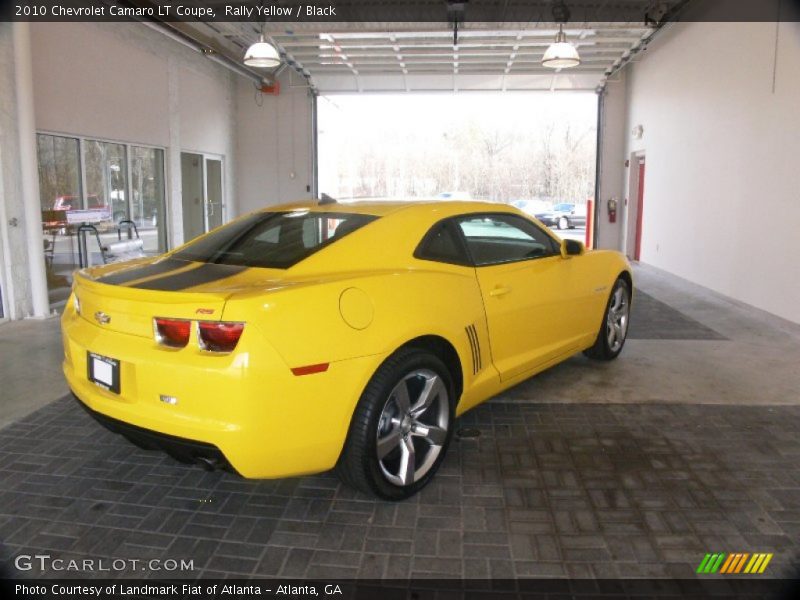 Rally Yellow / Black 2010 Chevrolet Camaro LT Coupe