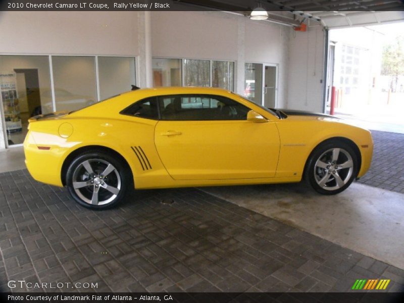 Rally Yellow / Black 2010 Chevrolet Camaro LT Coupe