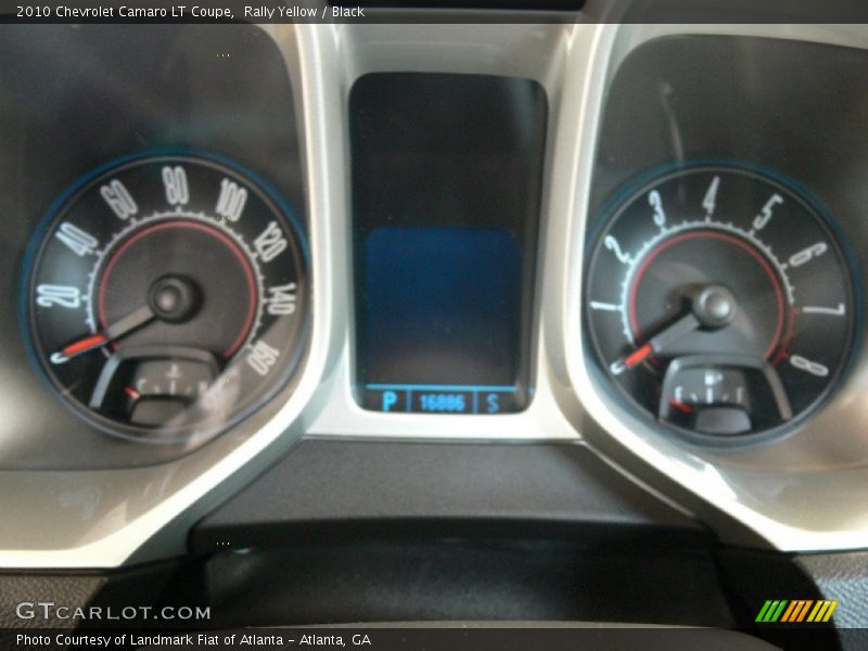 Rally Yellow / Black 2010 Chevrolet Camaro LT Coupe