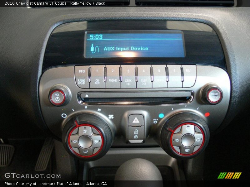 Audio System of 2010 Camaro LT Coupe