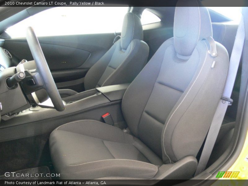 Rally Yellow / Black 2010 Chevrolet Camaro LT Coupe