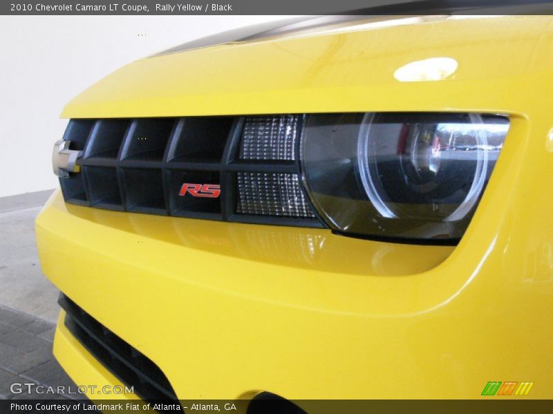 Rally Yellow / Black 2010 Chevrolet Camaro LT Coupe