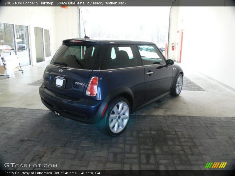 Space Blue Metallic / Black/Panther Black 2006 Mini Cooper S Hardtop