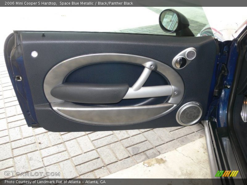 Space Blue Metallic / Black/Panther Black 2006 Mini Cooper S Hardtop