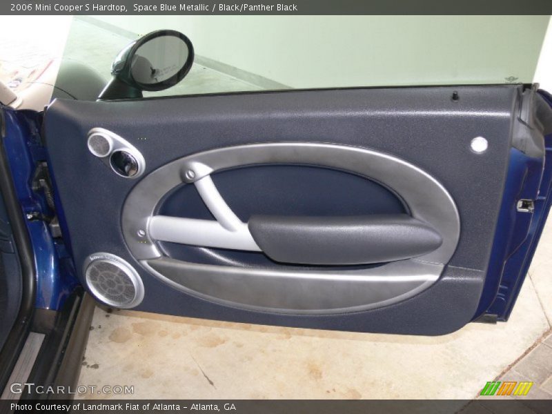 Space Blue Metallic / Black/Panther Black 2006 Mini Cooper S Hardtop