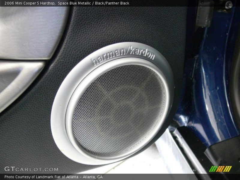 Space Blue Metallic / Black/Panther Black 2006 Mini Cooper S Hardtop