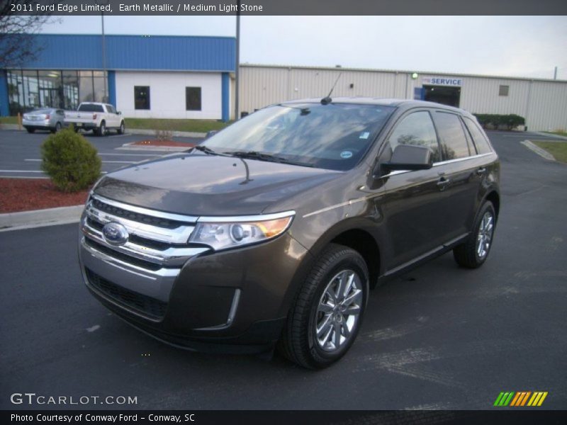 Earth Metallic / Medium Light Stone 2011 Ford Edge Limited