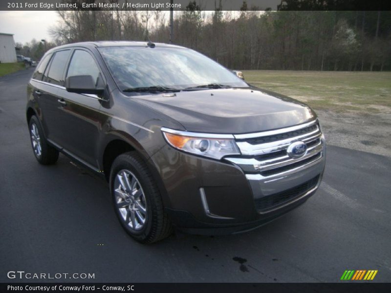 Earth Metallic / Medium Light Stone 2011 Ford Edge Limited