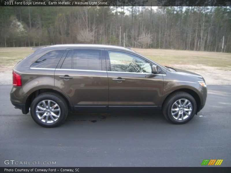 Earth Metallic / Medium Light Stone 2011 Ford Edge Limited
