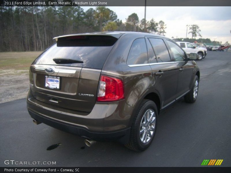 Earth Metallic / Medium Light Stone 2011 Ford Edge Limited