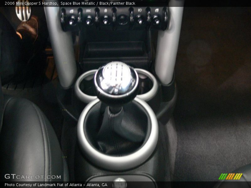 Space Blue Metallic / Black/Panther Black 2006 Mini Cooper S Hardtop