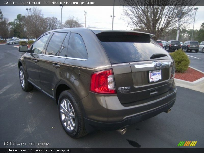 Earth Metallic / Medium Light Stone 2011 Ford Edge Limited