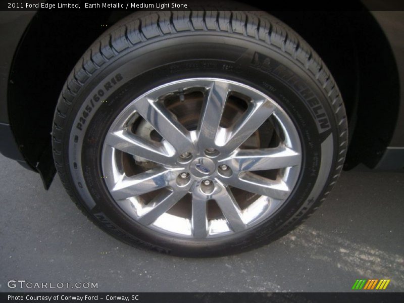 Earth Metallic / Medium Light Stone 2011 Ford Edge Limited