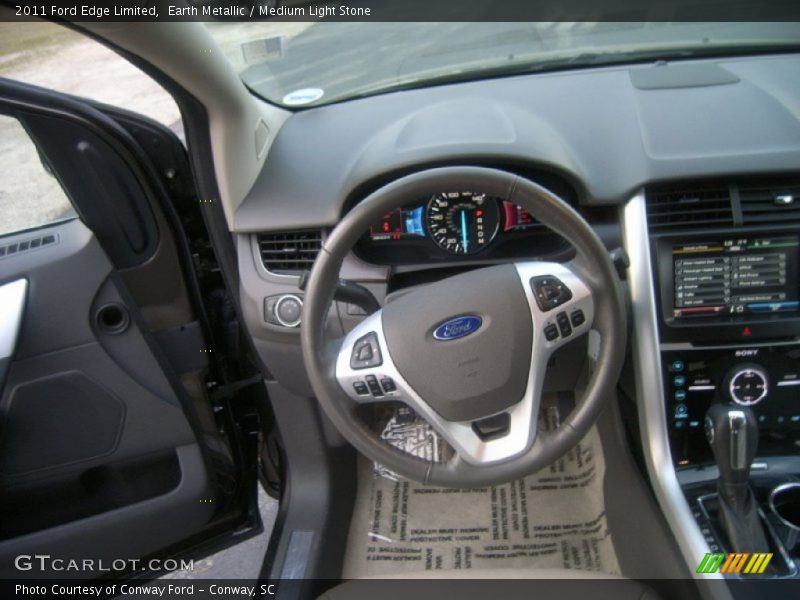 Earth Metallic / Medium Light Stone 2011 Ford Edge Limited