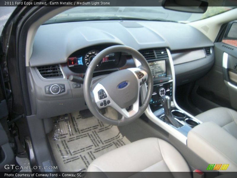 Earth Metallic / Medium Light Stone 2011 Ford Edge Limited