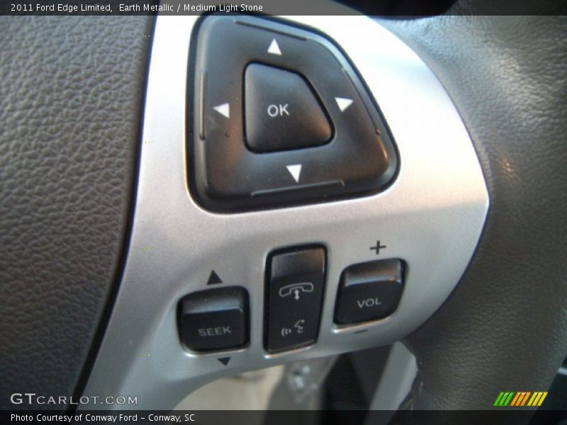 Earth Metallic / Medium Light Stone 2011 Ford Edge Limited