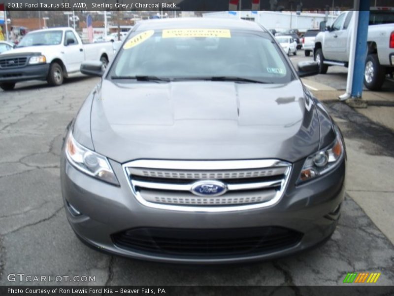 Sterling Grey / Charcoal Black 2012 Ford Taurus SEL AWD