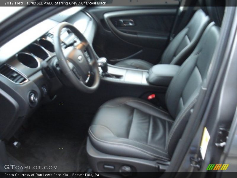 Sterling Grey / Charcoal Black 2012 Ford Taurus SEL AWD