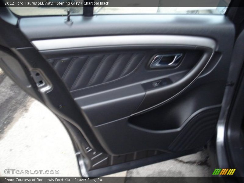 Sterling Grey / Charcoal Black 2012 Ford Taurus SEL AWD