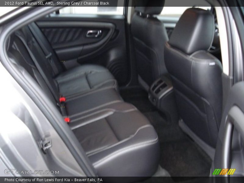 Sterling Grey / Charcoal Black 2012 Ford Taurus SEL AWD